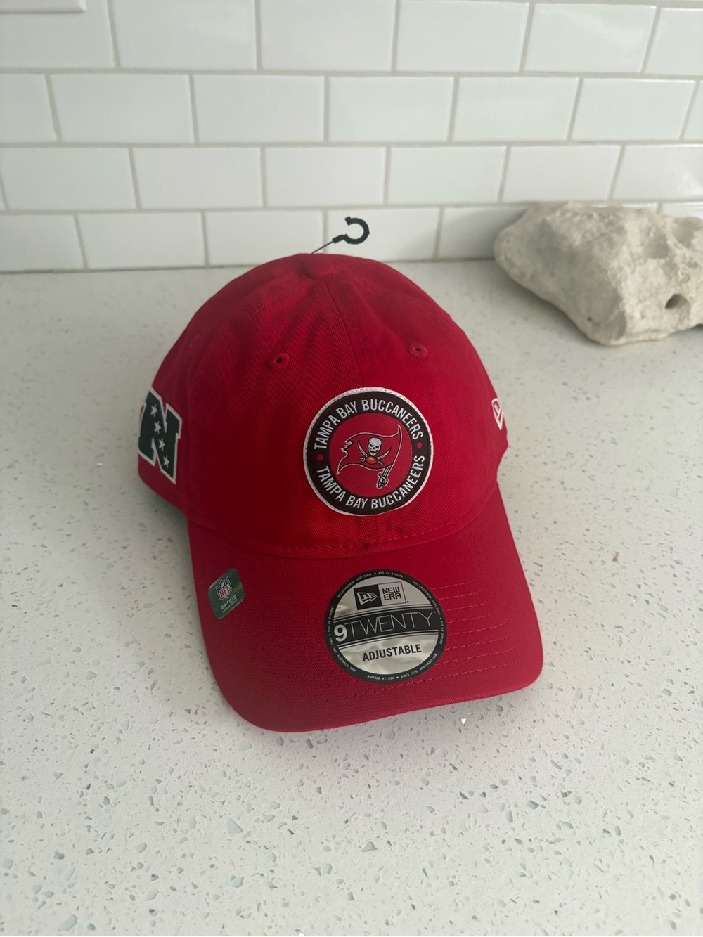 NWT New Era Tampa Bay Buccaneers Red 9TWENTY Adjustable Cap MSRP $34